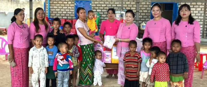ချစ်ခြင်းမေတ္တာဂေဟာသို့ ကူညီလှူဒါန်းခြင်း