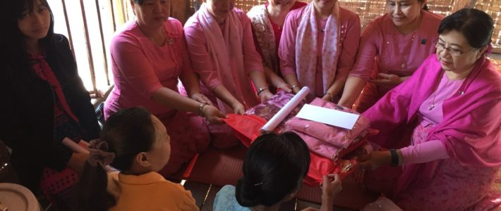 မသန်စွမ်းညီအစ်မ(၂)အား ကူညီလှူဒါန်းခြင်း မသန်စွမ်းညီအစ်မ(၂)အား ကူညီလှူဒါန်းခြင်း