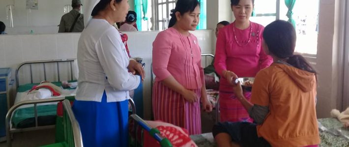 သားဖွားမီးယပ်အထူးကုဆေးရုံကြီးတွင် အာဟာရကျွေးမွေးလှူဒါန်းမှု