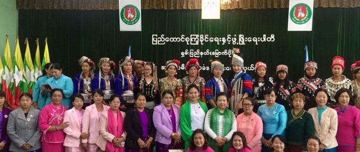 အမျိုးသမီးညီလာခံအကြို နှီးနှောဖလှယ်ပွဲ အခမ်းအနားတက်ရောက်ခြင်း