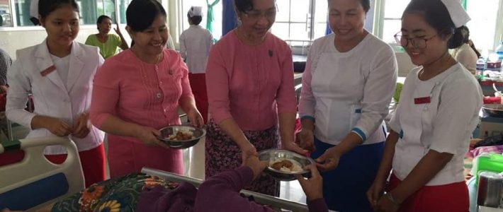 ဥတ္တရသီရိမြို့နယ်၊ သားဖွားမီးယပ်အထူးကုဆေးရုံကြီးတွင် အာဟာရကျွေးမွေးခြင်း
