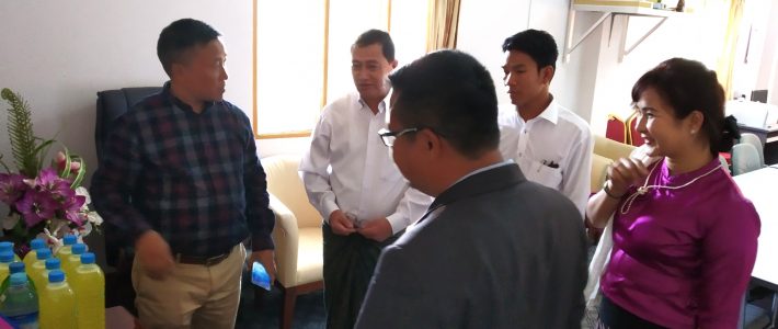 အိန္ဒိယ NGO အဖွဲ့မှ လာရောက်တွေ့ဆုံခြင်း