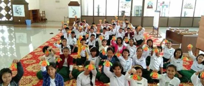 Library Friendly Project စက်တင်ဘာလ ဒုတိယအပတ် လှုပ်ရှားမှု ၊အ.လ.က ရတနာစံပြ(ဘ.က)ကျောင်း