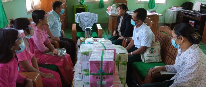 Donation at the BEHS (12) School