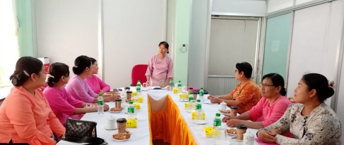 မန္တလေးတိုင်း MWCDF အသင်းမှ EC Meeting ပြုလုပ်ခြင်း