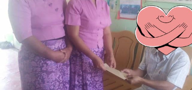 အသဲခြောက်လူနာရှင်အမျိုးသမီးအား ထောက်ပံ့ခြင်း