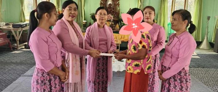 ထောက်ပံ့ငွေလှူဒါန်းခြင်း