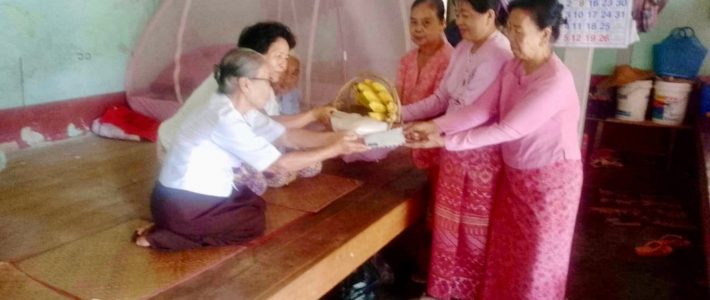 ထောက်ပံ့လှူဒါန်းခြင်း